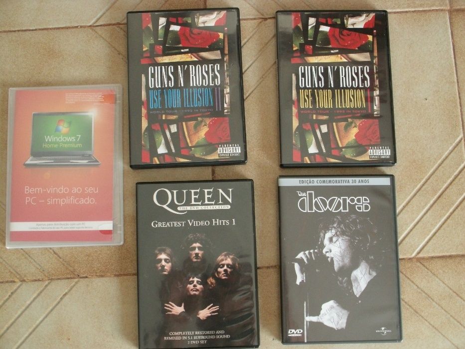 Vendo estes DVDs Raridades