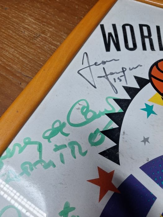 Poster Selecção Angola FIBA World Cup 1994