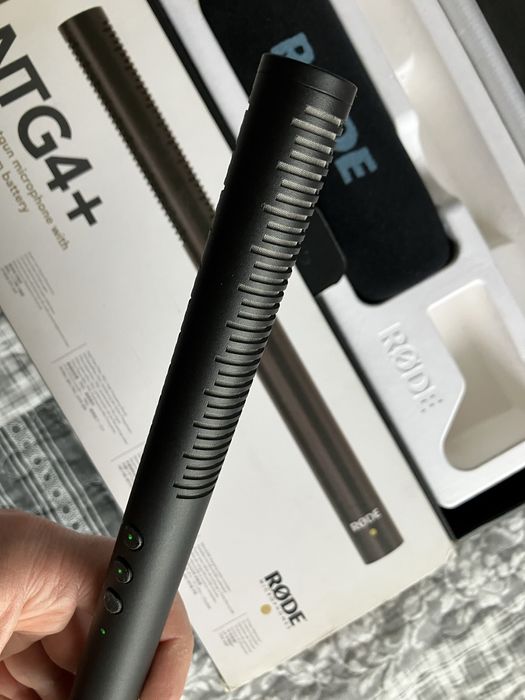 Mikrofon shotgun Rode NTG4+ plus super stan