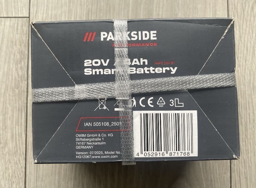 PARKSIDE Akumulator Smart PAPS 204 B1 20V 4Ah Okazja