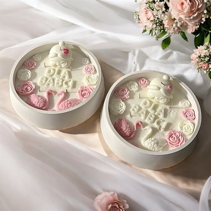 Świeca sojowa na Dzien Babci