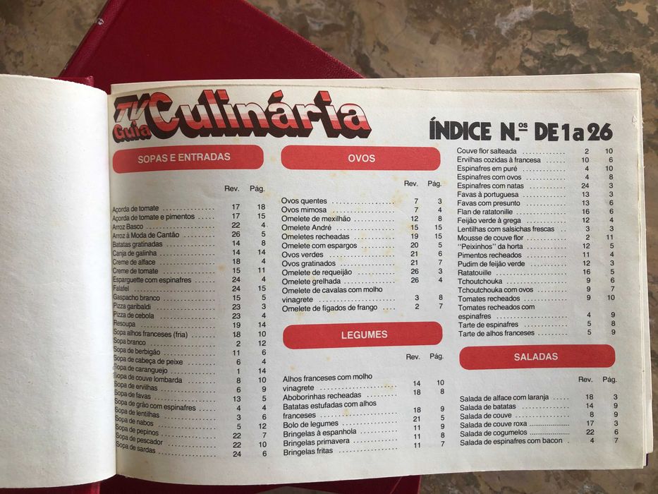 TV Guia Culinária - 4 volumes