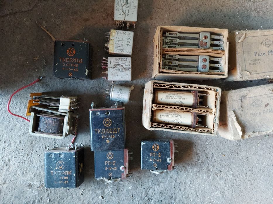 Реле РЕС 6 .РЕС 9 и другие б/у