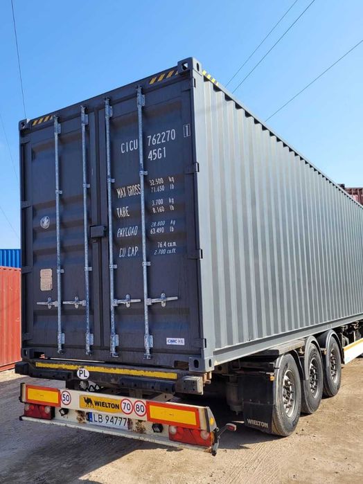 Kontener Morski 40HC One Way – Dostawa pod Wskazany Adres