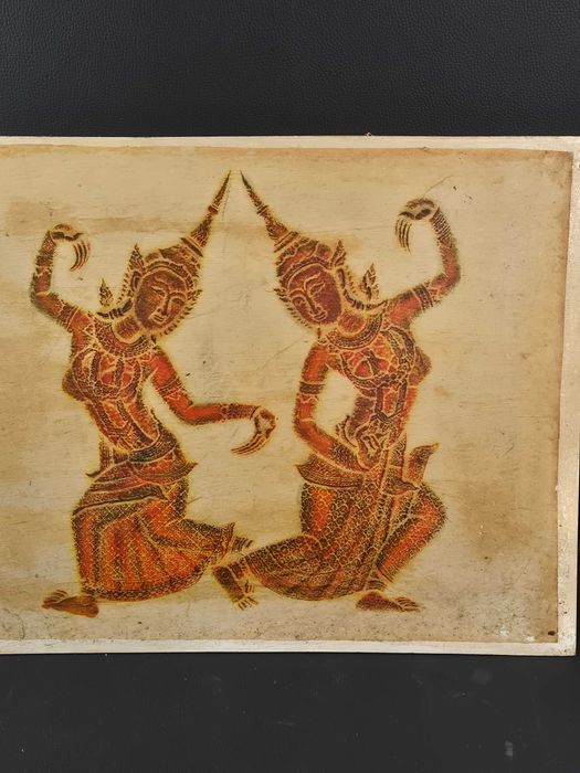 grafika tradycyjna tajska technika