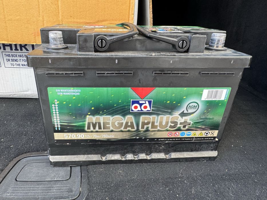 Bateria start and stop 12v 70ah 760a