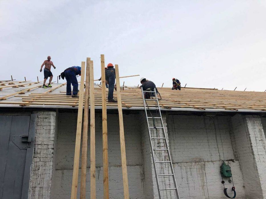 Покрівельні роботи, Ремонт даху, Дах Під ключ, Монтаж металочерепиці