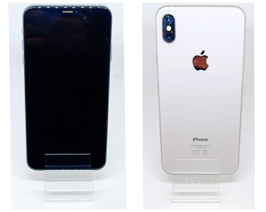 Iphone XS Max 64GB Silver Bateria 92% Gwarancja FVM Koszalin
