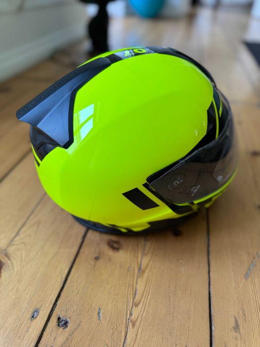 BMW System 7 Carbon Evo Capacete Modular (spectrum fluor)