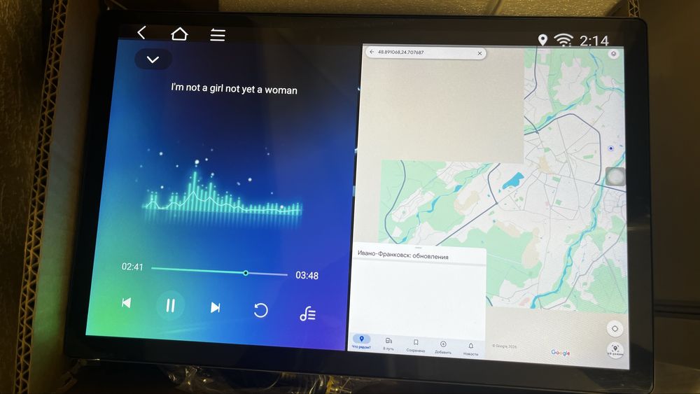 Магнітола 8/128GB Mersedes Sprinter 910