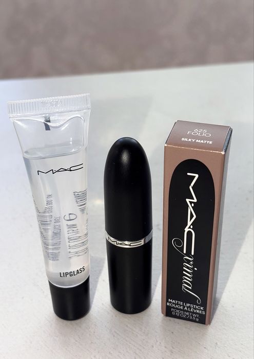 Mac помада блеск набор