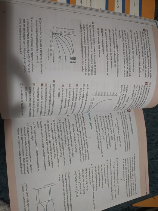 Manual de Química 11 ano - 11Q da Texto editora