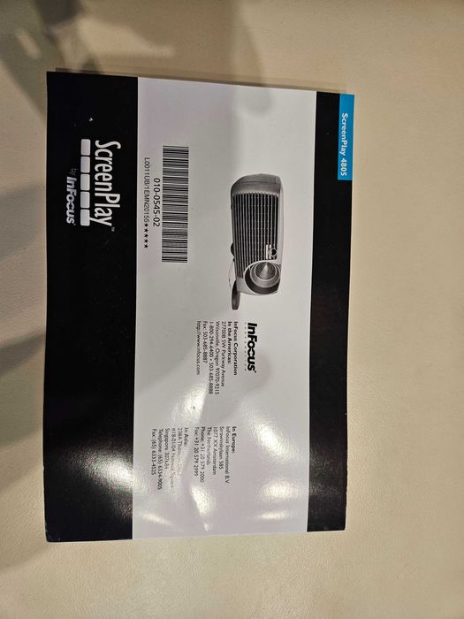 Projektor DLP Infocus Screenplay 4805 Wrocław Krzyki • OLX.pl