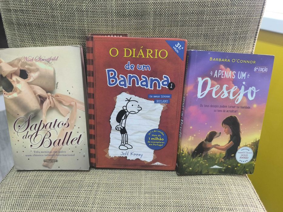 Livros 3 por apenas 10euros Diario de um Banana