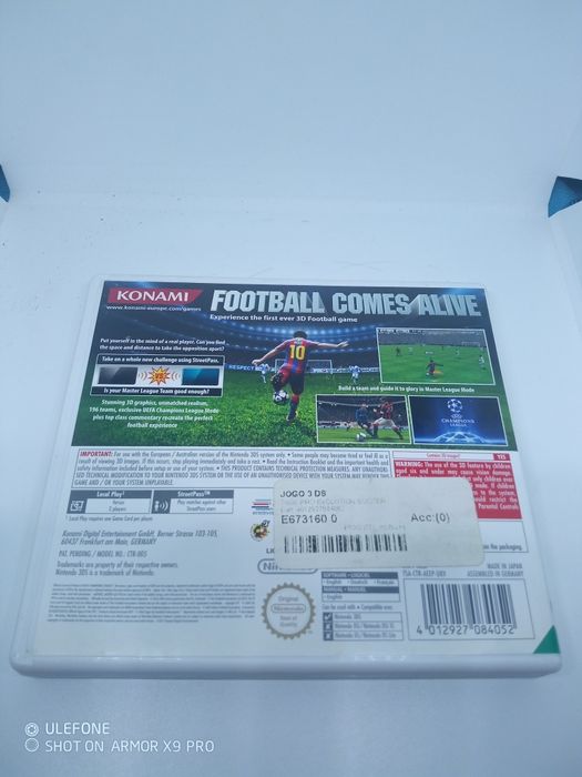 Nitendo 3ds PES 2011