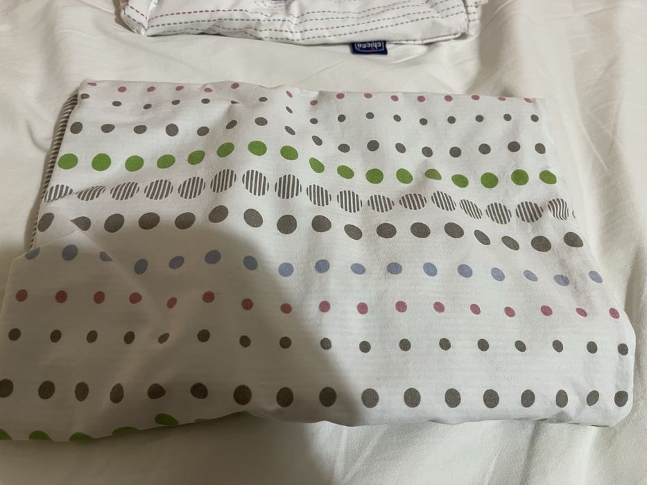 Next2me Chicco completo com edredon e kit lencol