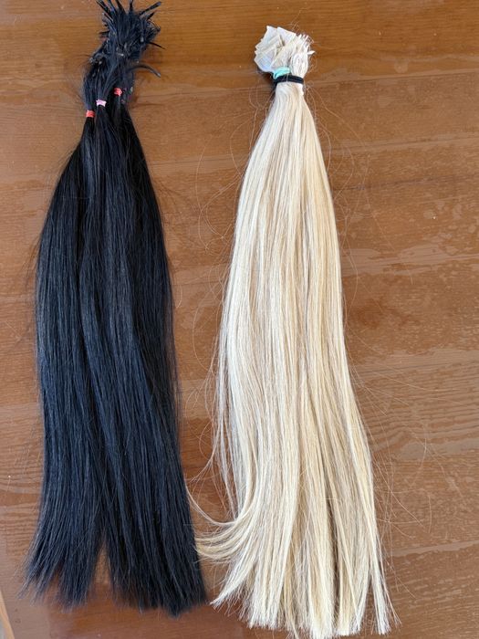 Натуральный волос блонд