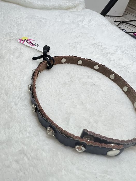 Naszyjnik choker obroża cyrkonie kryształki MeMic alternative 17