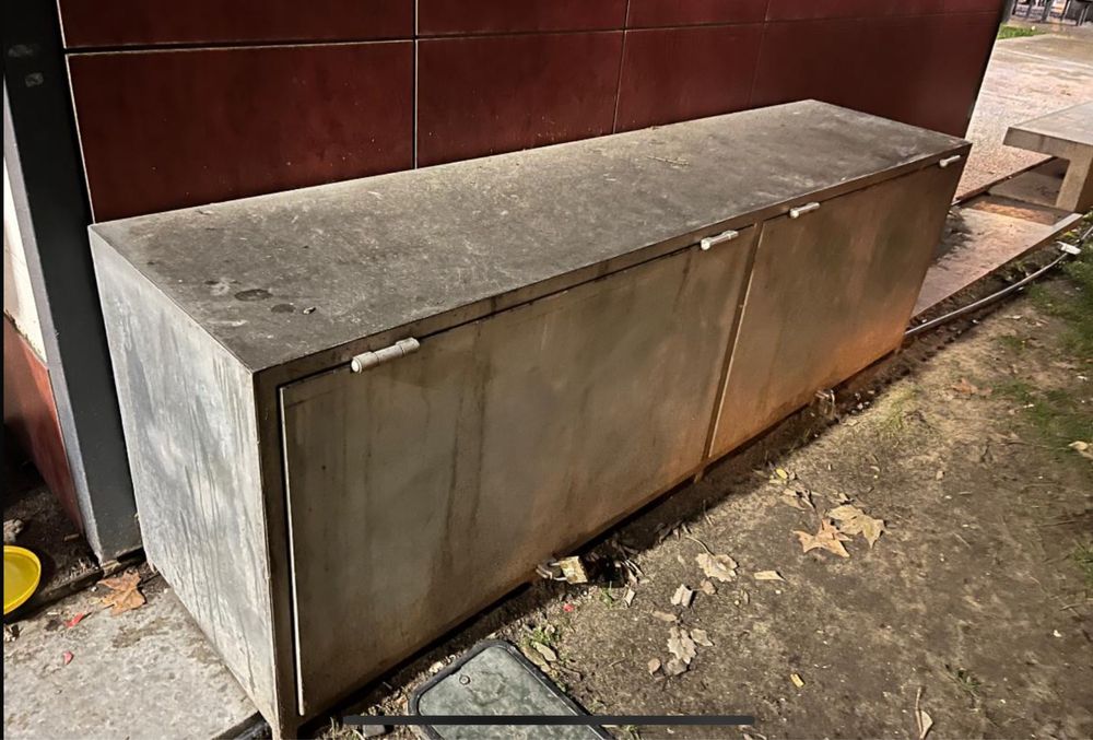 Armário galvanizado para exterior