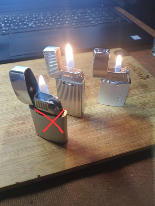 Запальнички, зажигалки газ