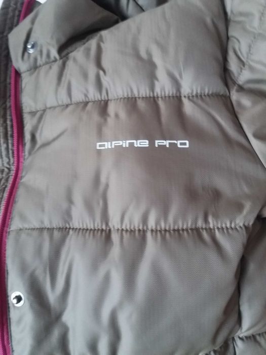 Płaszcz pikowany zimowy damski ALPINE PRO