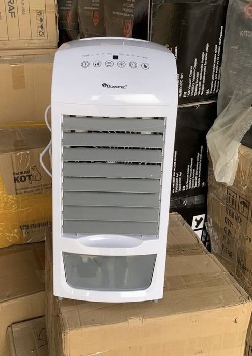 Портативний кондиціонер охолоджувач повітря 4в1 Domotec MS-1628/4л