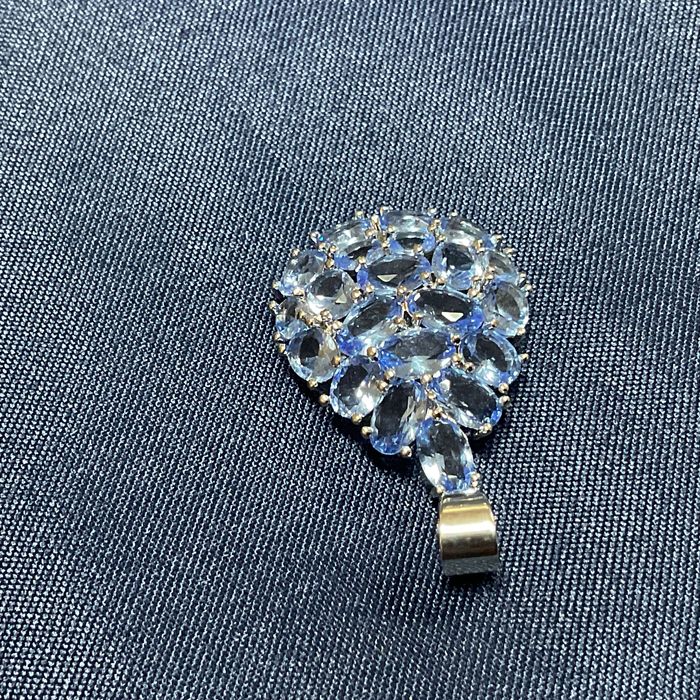 Pendente prata 925 medida 3 cm