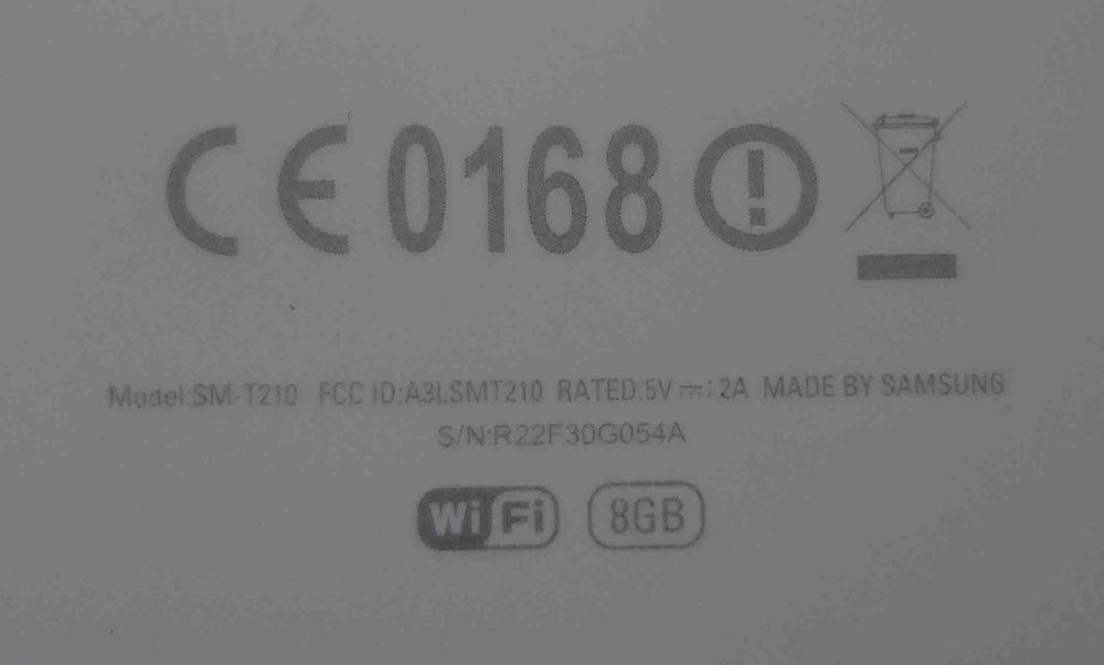 планшет Samsung Galaxy Tab 3 SM-T210