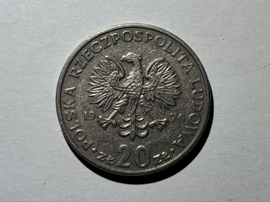 Moneta 20 złotych Marceli Nowotko - 1976 rok PRL