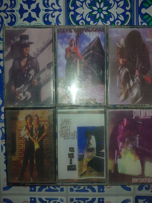 Аудіо касети с записами Stevie Ray