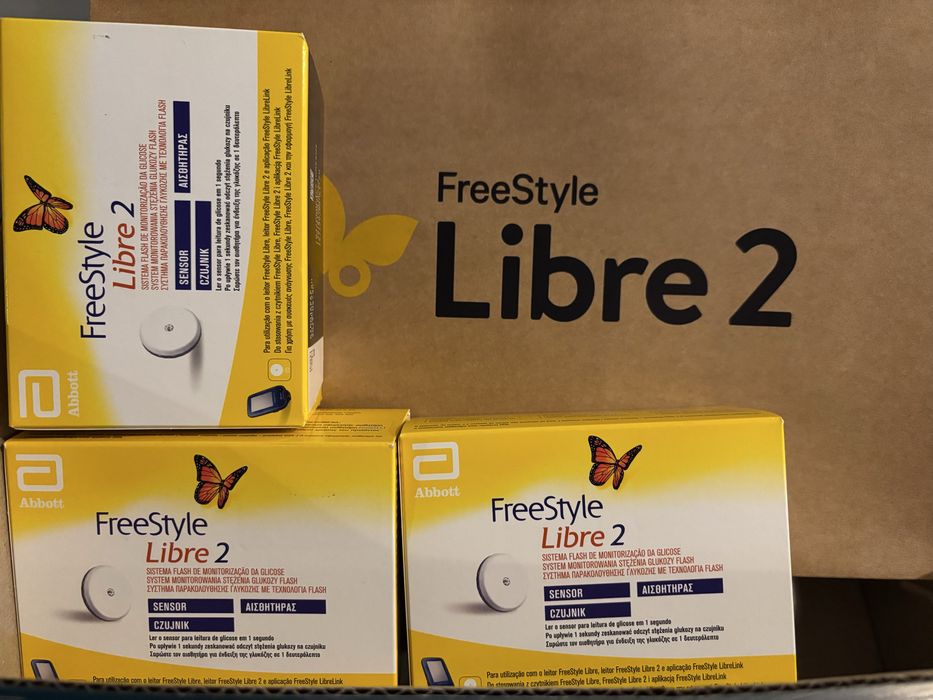 3 sztuki FreeStyle Libre 2 czujnik sensor. Darmowa wysyłka. Polecam!