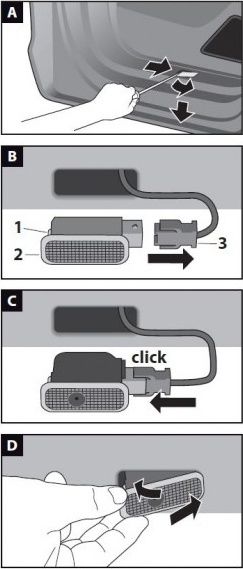 LOGO LED Lampki x2 DRZWI AUDI TT S3 S4 S5 S6 S7 S8 A5 Sklep Warszawa