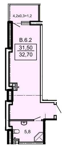 Продам студийку на 5 Фонтана.ЖК Акрополь сдача 2 квартал 2026г.