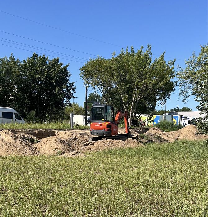 Minikoparka 2,7T | Roboty ziemne | Operator koparki | Bydgoszcz i okolice