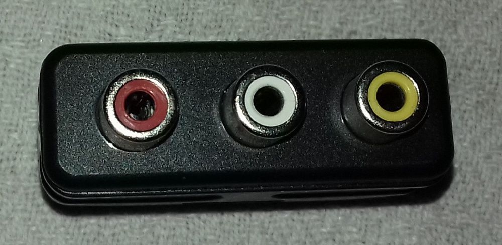 Kabel 3xRCA chincz + adapter EURO Ziębice