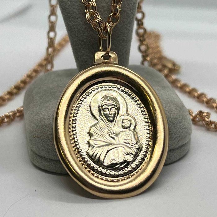 Золота ладанка, вага 3,26 грам, артикул 389