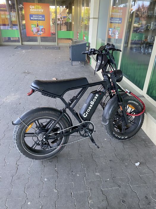 Rower Elektryczny CrossBoss v8 1000w 15.5Ah