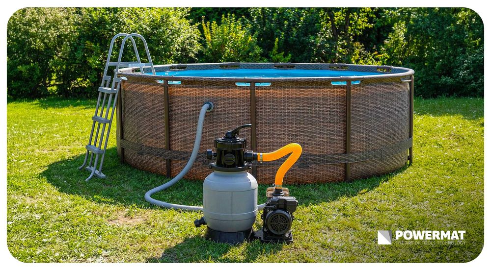 pompa piaskowa do basenu filtrująca do basenów 7900l/h PM-PPDB-250JT