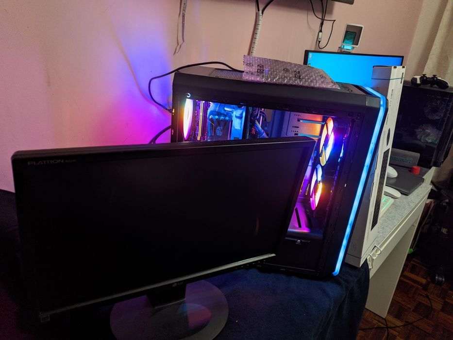 Pc gaming monitor teclado e rato