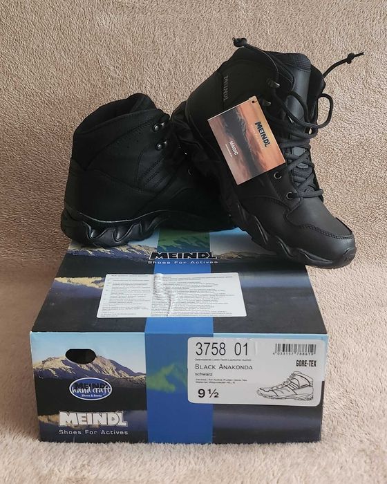 Buty taktyczne Meindl Anakonda GTX Black, NOWE z metkami