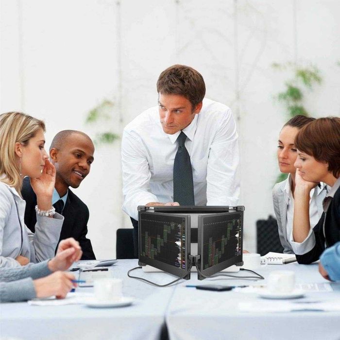 Monitor portátil para portátil, tela IPS Full HD de 12 polegadas