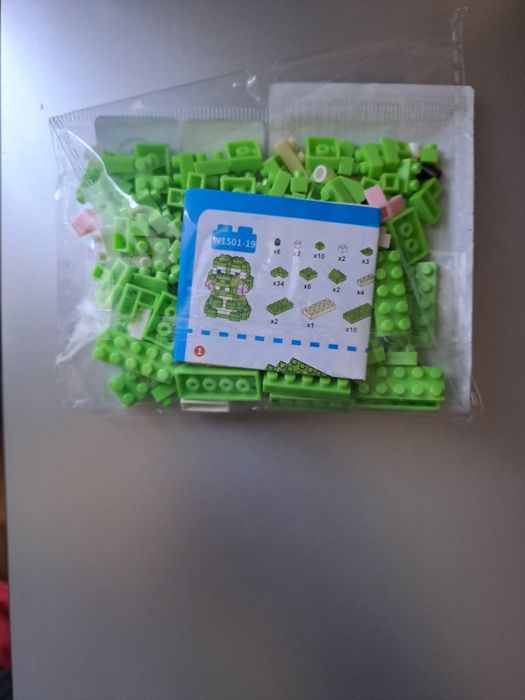 Mini blocos de montar crocodilo