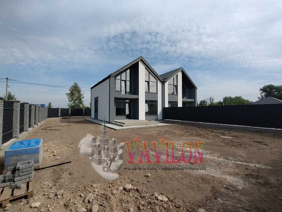 От Хозяина! Дуплекс 124кв 5 сот Белогородка! Дом под Чистовую Отделку ...