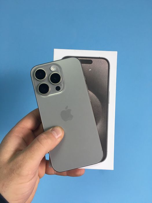 Apple iphone 15 Pro Max 256Gb Natural Titanium Фіз Сім