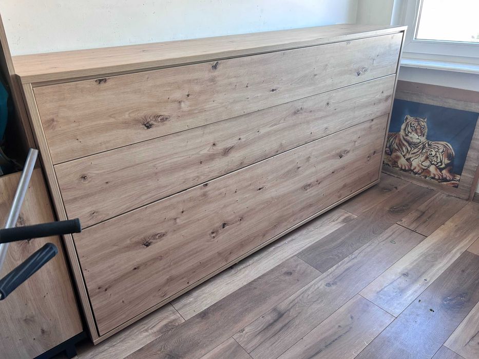 Półkotapczan łóżko poziome artisan BED CONCEPT BC-06 90x200cm