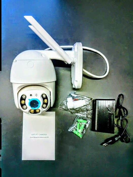 Камера уличная поворотная IP66 с датчиком движения 4G