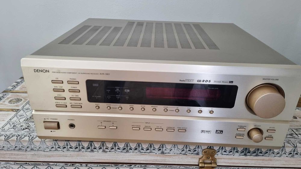 Amplituner Denon AVR-1801 5.1 z oryginalnym pilotem!!!