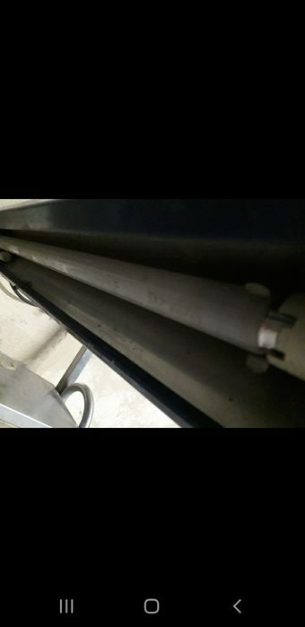 Banca de trabalho em inox com luz e ligações
