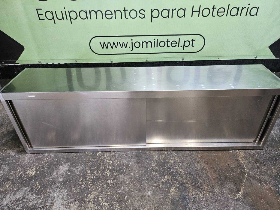 Armários de parede em inox