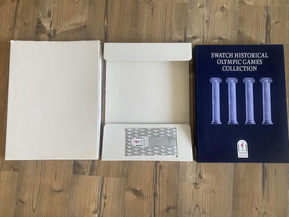Kolekcjonerski zestaw zagarków Swatch Olimpic Olympic